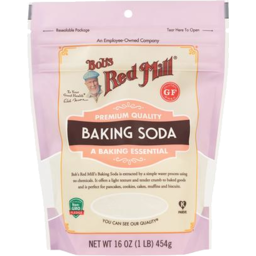 Photo of BOBS RED MILL Pure Baking Soda Gf 454g