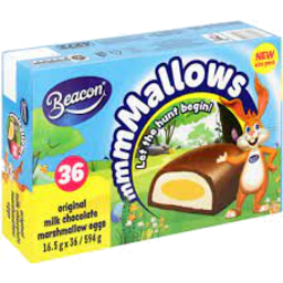 Photo of Beacon Mallows Marshmallow Eggs 36 Pack