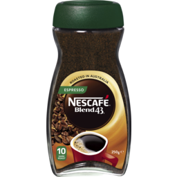 Photo of Nescafe Blend 43 Espresso Instant Coffee 250g 250gm