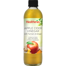 Photo of Healtheries Apple Cider Vinegar With Tumeric & Ginger