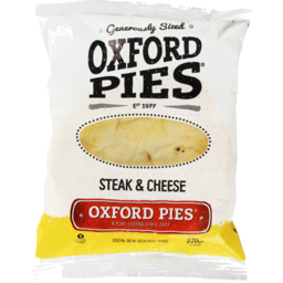 Photo of Oxford Pies Steak & Cheese 220g