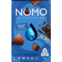 Photo of Nomo Chocolate Egg & Mini Bars Creamy Chocolate 87g