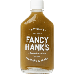 Photo of Fancy Hank's Jalapeno & Peach Hot Sauce