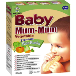 Photo of Baby Mum Mum Rice Rusks