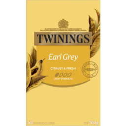 Photo of Twinings Earl Grey Tea Bags 50 Pack