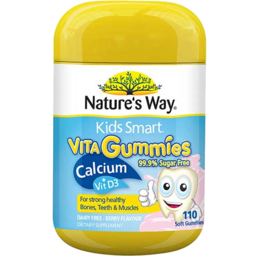 Photo of Nature's Way Kids Calcium + Vitamin D 110 Soft Gummies