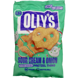 Photo of Ollys Pretzel Thin Sour Cream