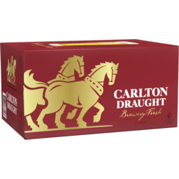 Photo of Carlton Draught Bottle 375ml 24 Pack