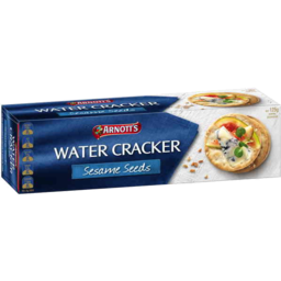 Photo of Arnott's Water Crackers Sesame 125gm