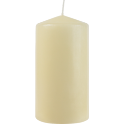 Photo of Black and Gold Candle White Tall 1pk