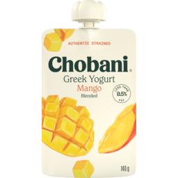 Photo of Chobani Pouch Mango Yoghurt 140gm