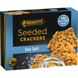 Photo of Arnott's Seeded Crackers Sea Salt