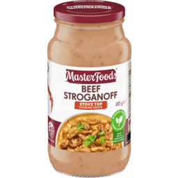 Photo of Masterfoods Simmer Sauce Beef Stroganoff 495g
