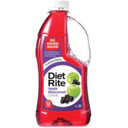 Photo of Diet Rite Cordial 1Ltr Apple & Blackcurrant