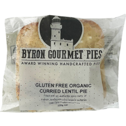 Photo of Byron Gourmet Pies - Gluten Free Curry Lentil Pie
