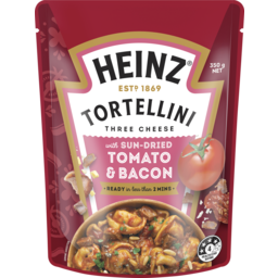 Photo of Heinz® Tortellini Three Cheese With Sun-Dried Tomato & Bacon