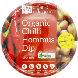 Photo of Organic Indulgence Chilli Hommus Dip
