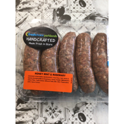 Photo of Honey Mint Rosemary Sausages