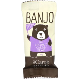 Photo of Banjo The Carob Bear Coconut VEGAN 