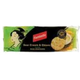 Photo of Fantastic Rice Crackers Sour Cream & Chive 100g
