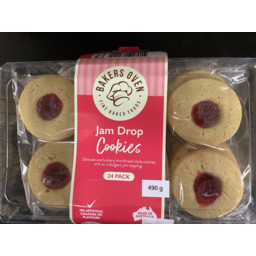 Photo of Bakers Oven Cookie Jam Drop 24pk
