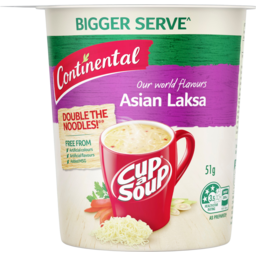 Photo of Continental Cup A Soup Asian Laska Single Serve 51g