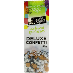 Photo of Mrs Rogers Naturals Sprinkles Deluxe Confetti 50g