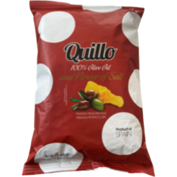 Photo of QUILLO CHIPS Olive Oil & Salt Potato Chips 130g