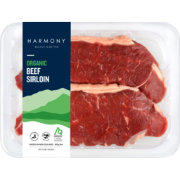 Photo of Harmony Organic Beef Sirloin 360g