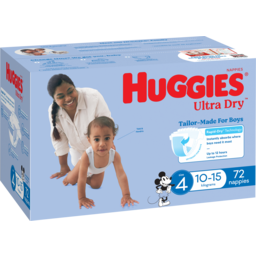 Photo of Huggies Jumbo Ultra Dry Toddler Boy 72s