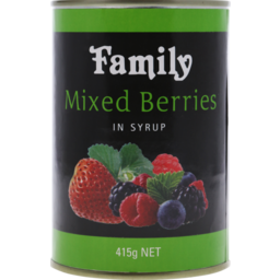 Photo of Family Mixed Berries In Syrup