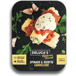 Photo of Deluca's Canneloni & Spinach 1.2kg