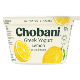 Photo of Chobani Lemon Greek Yogurt 160g