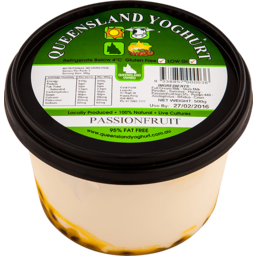 Photo of Queensland Yoghurt Company Passionfruit Yoghurt 500g