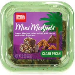 Photo of Natural Delights Mini Medjools Cacao Pecan 227g