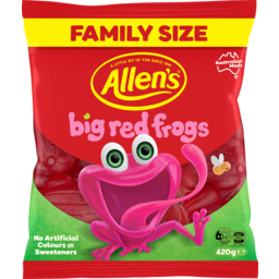 Photo of Allens Big Red Frogs 420gm