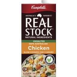 Photo of Campbells Real Stock Unsalted Chicken 1l