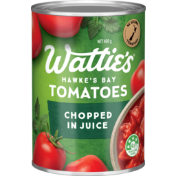 Photo of Wattie's Tomato Chopped In Juice 400g