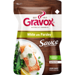 Photo of Gravox Liquid Sauce Parsley White 165gm