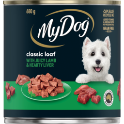 Photo of My Dog® Country Lamb And Liver Loaf Classics Wet Dog Food Can 680g