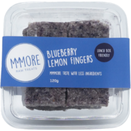 Photo of MMMORE Raw Treats Blueberry Lemon Fingers ( )