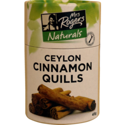 Photo of Mrs Rogers Naturals Cinnamon Quills Canisters