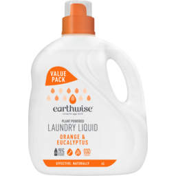 Photo of Earthwise Laundry Liquid Orange & Eucalyptus 4L