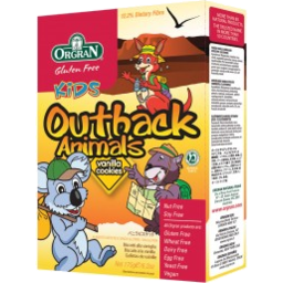 Photo of Orgran Biscuits Outback Animal Vanilla