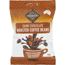Photo of Hugos Dark Chocolate Coffee Beans