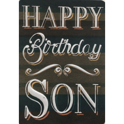 Photo of Henderson Greetings Card Birthday Son Text