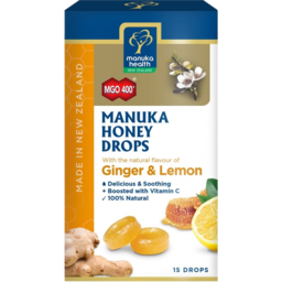 Photo of Manuka Honey Lemon & Ginger Lozenges