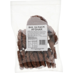 Photo of Kaye's Bakery Plain Pack Choc Afghan Biscuit 18 Pack 
