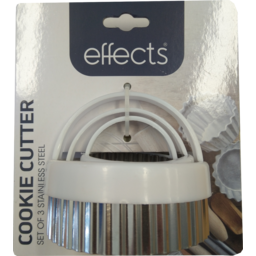 Photo of Effects Cookie Cutter Set of 3