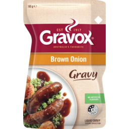 Photo of Gravox Brown Onion Liquid Gravy 165g